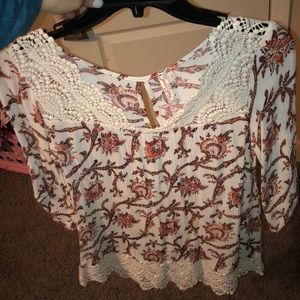 Lace shirt